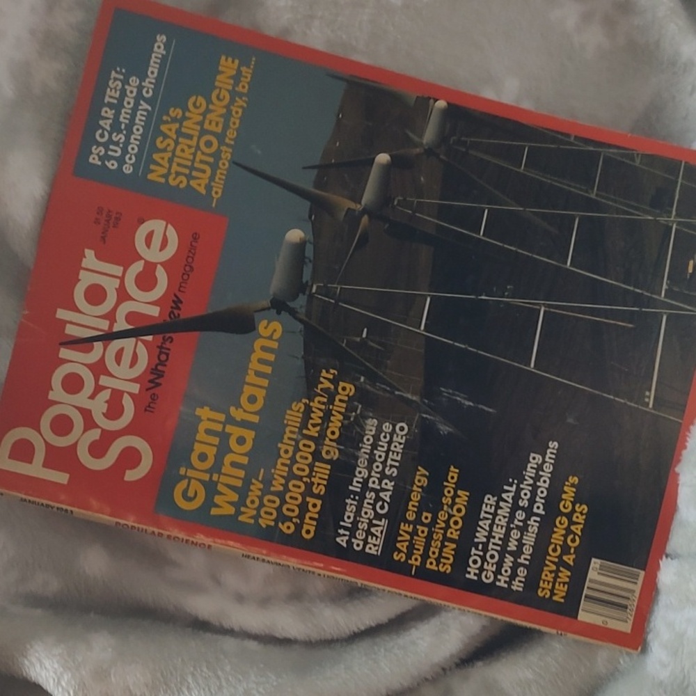 Popular Science.Magazine, January,1983